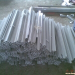PVC法兰 1根4米 复合风管专用